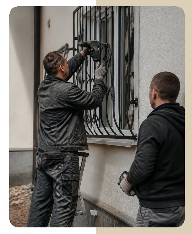 Установка наружных решеток в Наро-Фоминске от 5020 р. | Дверной